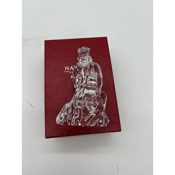 Waterford Crystal Kneeling Melchior Wiseman from the Nativity Collection W/ Box! - Picture 3 of 8
